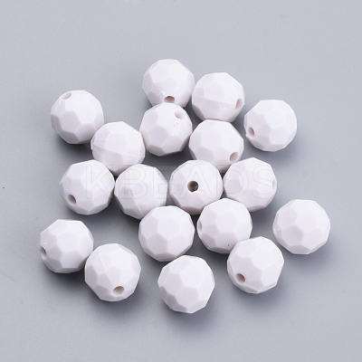 Opaque Acrylic Beads SACR-S300-05E-01-1