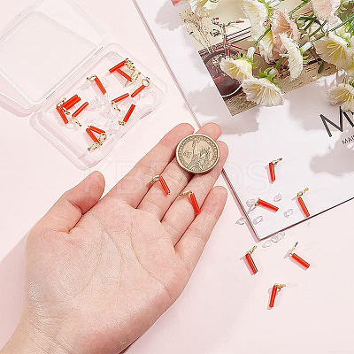 20Pcs Brass Stud Earring Findings KK-BC0008-36-1