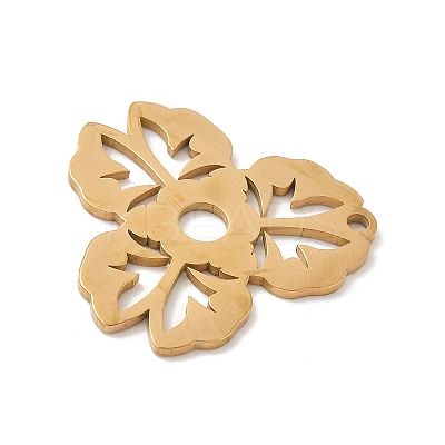 304 Stainless Steel Pendants STAS-V016-17G-1