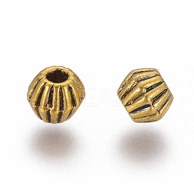 Tibetan Style Spacer Beads X-GLF0300Y-NF-1