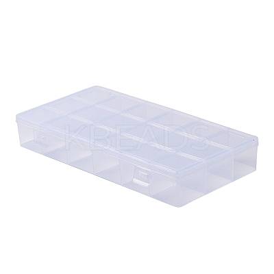 Transparent Plastic Bead Containers LS-CON-YW0001-11-1
