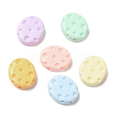 Cartoon Opaque Resin Cabochons RESI-C039-01G-1