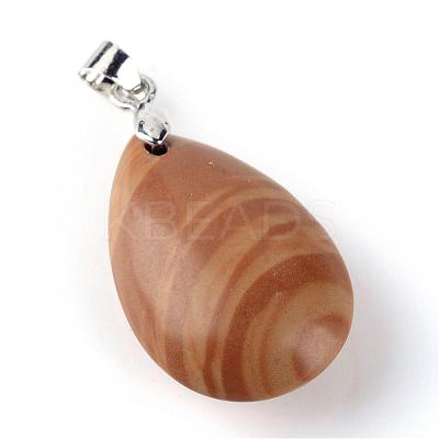 Natural & Synthetic Gemstone Pendants G-Q458-19-1