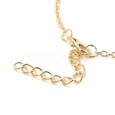 BFF/Best Friends Forever Alloy Pendant Necklaces NJEW-K124-02C-G-1