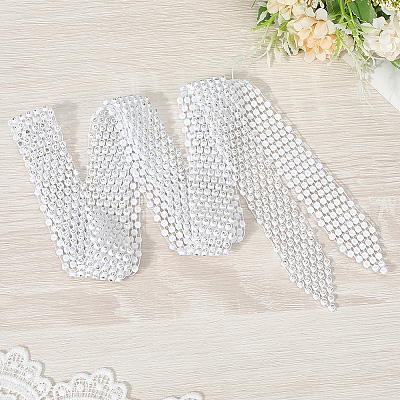 Alloy Crystal Rhinestone Ties AJEW-WH20006-208B-1