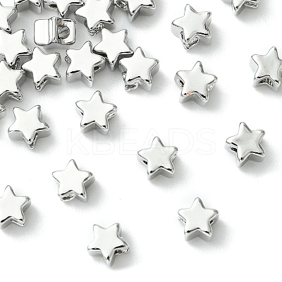 SHEGRACE Brass Star Beads XGRPCU149-299P-1
