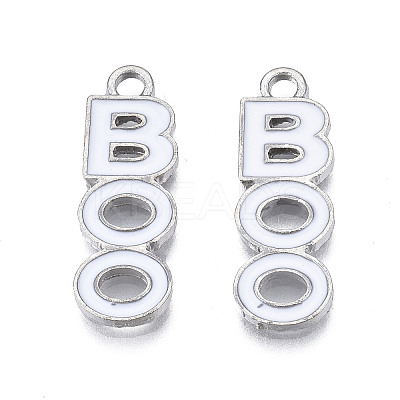Rack Plating Alloy Enamel Pendants ENAM-T011-161-1