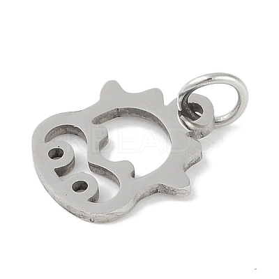 Non-Tarnish 304 Stainless Steel Pendants STAS-L279-001P-02-1