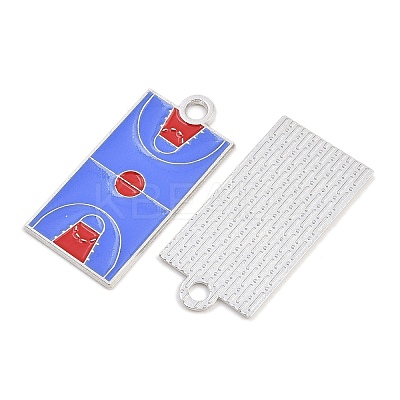 Alloy Enamel Pendants FIND-I065-01G-P-1
