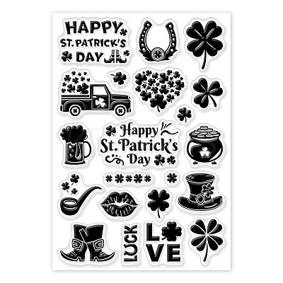 PVC Plastic Clear Stamps DIY-WH0448-0398-1