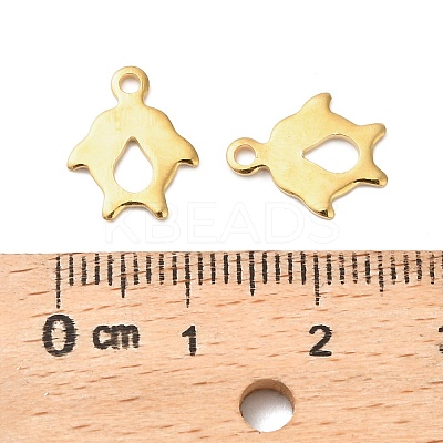 304 Stainless Steel Charms STAS-I350-04G-1