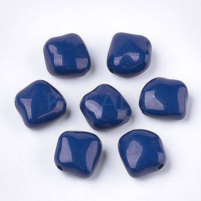 Acrylic Beads OACR-S029-058D-1