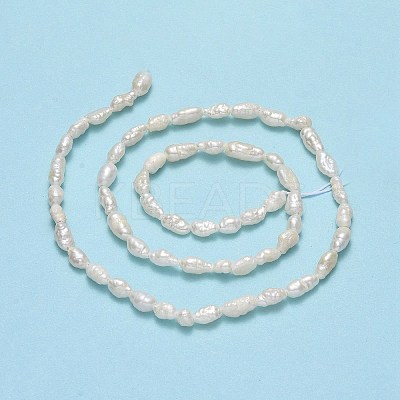 Natural Cultured Freshwater Pearl Beads Strands PEAR-J006-07A-1