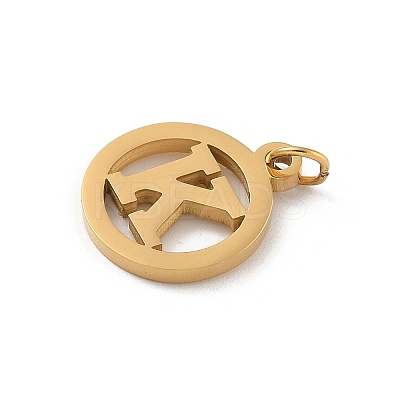 304 Stainless Steel Charms
with Jump Ring LS-STAS-R001-02G-K-1