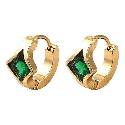 304 Stainless Steel Hoop Earrings EJEW-P309-05G-1