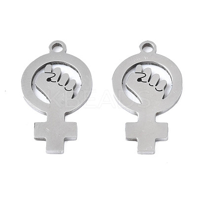 Non-Tarnish 201 Stainless Steel Pendants STAS-T044-277P-1