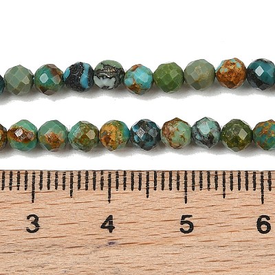 Natural HuBei Turquoise Beads Strands G-P629-A04-03-1