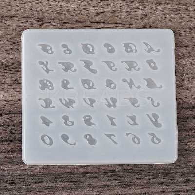 Number Letter DIY Silicone Molds SIMO-H019-04D-1