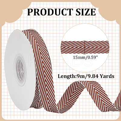 Polyester Ribbon OCOR-WH0036-83B-03-1