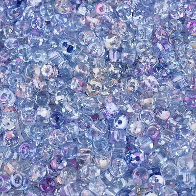 Transparent Colours Picasso Glass Beads SEED-Q039-05A-C03-1