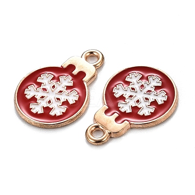 Christmas Alloy Enamel Pendants LS-X-ENAM-D047-17G-03-1