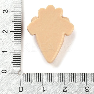 Bear Cream Bag Opaque Resin Decoden Cabochons X-CRES-Q220-05E-1