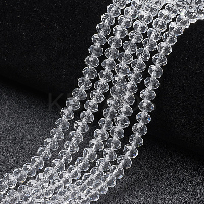 Glass Beads Strands EGLA-A044-T4mm-D19-1