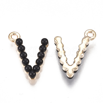 Acrylic Pendants PALLOY-T056-70A-V-1