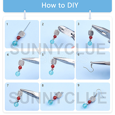 DIY Earring Making Kits DIY-SC0012-18-1