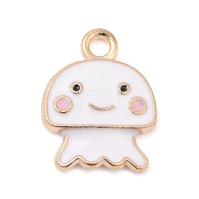 Alloy Enamel Pendants ENAM-C016-01A-1