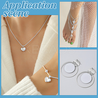 1200Pcs 6 Styles Tarnish Resistant 304 Stainless Steel Open Jump Rings STAS-ME0002-13-1