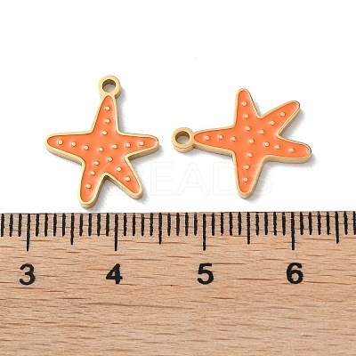 Ion Plating(IP) 304 Stainless Steel Pendants STAS-C083-08G-01-1