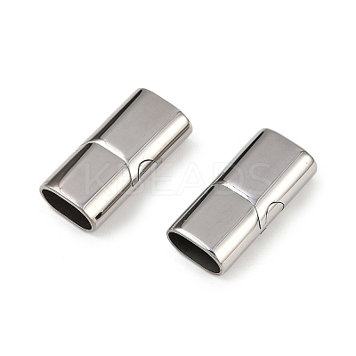 304 Stainless Steel Watch Band Clasps Hand Polished STAS-C127-11P-1