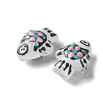 Baking Paint Glass Enamel Beads BLOW-D300-03A-1