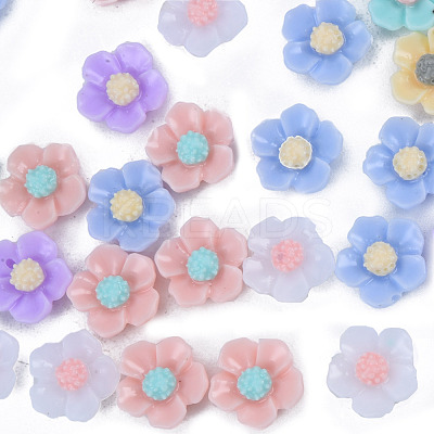 Opaque Resin Cabochons CRES-N030-013-1