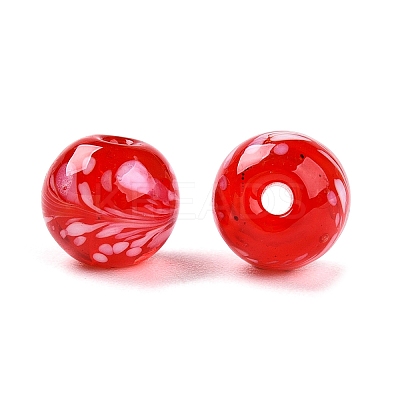 Handmade Lampwork Beads LAMP-T023-03B-07-1