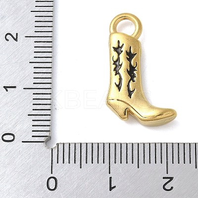 304 Stainless Steel Enamel Pendants STAS-L277-06G-02-1