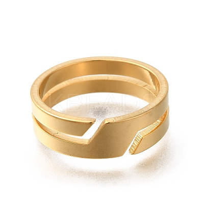 304 Stainless Steel Rings for Women RJEW-S238-07G-1