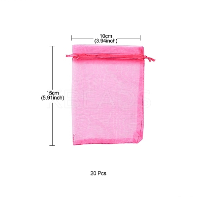 Organza Bags Jewellery Storage Pouches OP-YW0001-01D-08-1