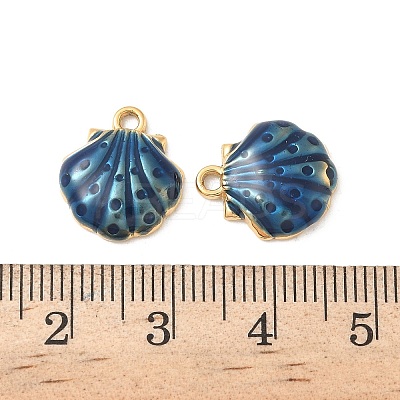 304 Stainless Steel Enamel Charms STAS-I351-22G-03-1
