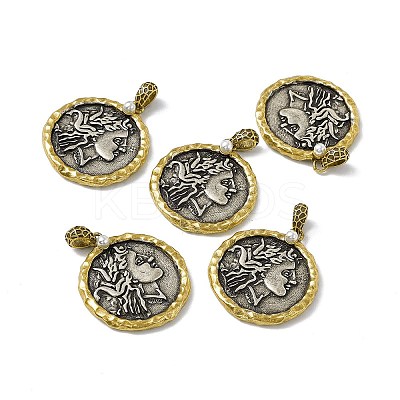 Rack Plating Brass Pendants KK-I696-04-1