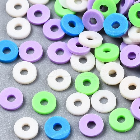 Handmade Polymer Clay Beads CLAY-T019-02B-46-1