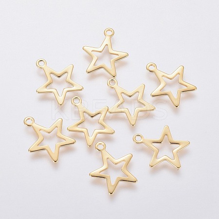 304 Stainless Steel Charms X-STAS-L234-095G-1