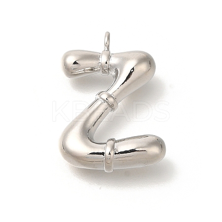 Rack Plating Brass Pendants KK-I722-08P-Z-1