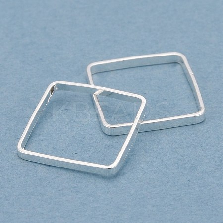 Brass Linking Rings KK-Y003-01E-S-1