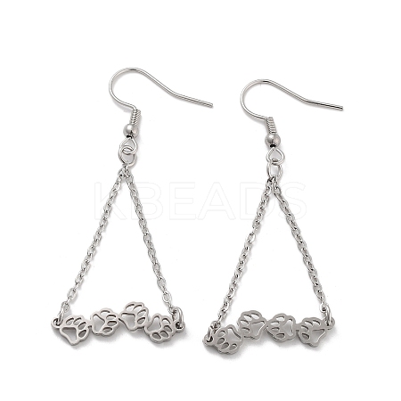 Non-Tarnish 304 Stainless Steel Dangle Earrings EJEW-P271-10P-1