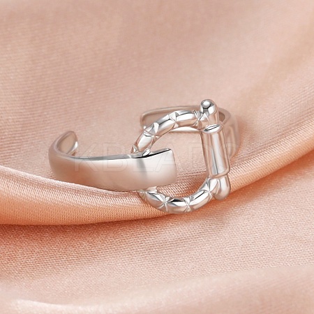 Non-Tarnish 304 Stainless Steel Open Cuff Rings LS-RJEW-H213-03P-1