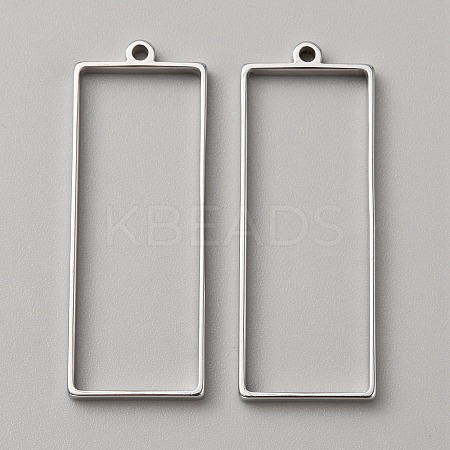 304 Stainless Steel Open Back Bezel Pendants FIND-WH0152-123E-1