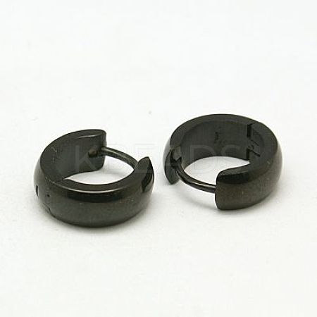 Fashion 304 Stainless Steel Hoop Earrings EJEW-G121-47-2-1