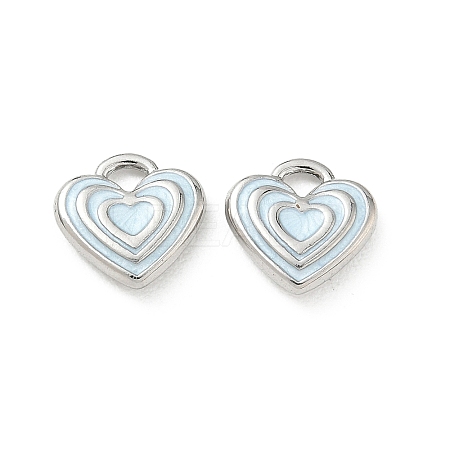 Alloy Enamel Pendants FIND-D044-12P-01-1